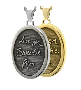 Kişiye Özel Yazılı Kazıma Gümüş Kolye Özel Gün Hediyesi (Gold)