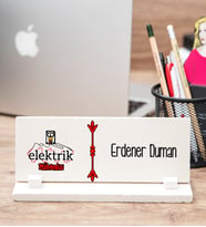Elektrik Mühendisi Masa İsimliği