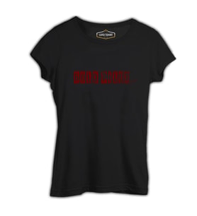 Bold Pilot Siyah Kadın Tshirt