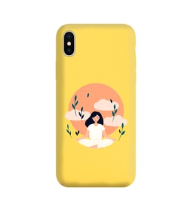Sarı Lansman Kılıf iPhone XS