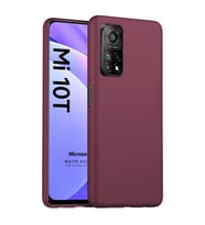 Microsonic Matte Silicone Xiaomi Mi 10T Kılıf Mor