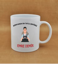 Kişiye Özel  Şoför Baskılı Kupa