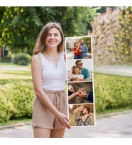 Kişiye Özel Dev Foto Şerit (Beyaz)