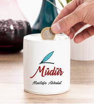 Müdür Kişiye Özel Kumbara