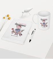 BK Gift Kişiye Özel Anaokulu Öğretmeni Temalı Beyaz Defter Kalem Kupa Seti - 2