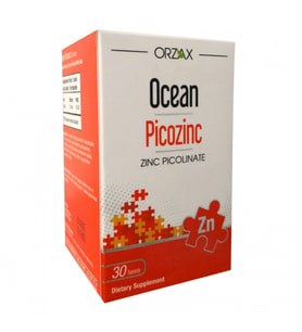 Ocean Picozinc Takviye Edici Gıda 30 Kapsül