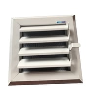 ecovent 23X23 ALÜMİNYUM MENFEZ BEYAZ (Beyaz)