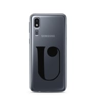 Samsung A2 Core Harf Tasarımlı Telefon Kılıfı U-Harfi 