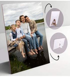 BK Gift Kişiye Özel Aile Fotoğraflı Dekoratif Karton Çerçeve, Ev Hediyesi, Ev Dekorasyonu (Beyaz)