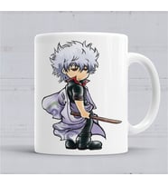 Gintama Gintoki Kupa Bardak Porselen