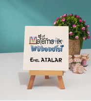 Matematik Mühendisi Dekoratif Taş Baskı