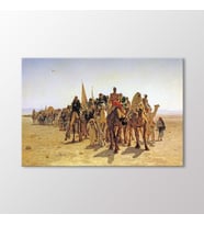 Arty Tablo Mekke'ye Giden Hacılar 1861 Tablo (Karışık)
