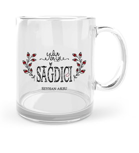 BK Gift Kişiye Özel Yılın En İyi Sağdıcı Cam Kupa Bardak