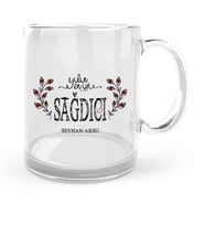 BK Gift Kişiye Özel Yılın En İyi Sağdıcı Cam Kupa Bardak