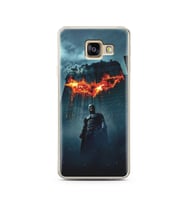 Batman Tasarım Süper Şeffaf Silikon Telefon Kılıfı Samsung A3 (2017)