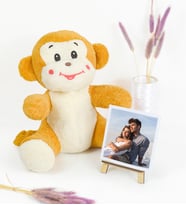 Kişiye Özel Fotoğraflı Ayaklı Şövalye & Sevimli Ayıcık (Model 10)
