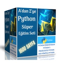 Python Öğreten Süper Eğitim Seti (4 Süper Kitap)