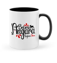 BK Gift Kişiye Özel Angara Bebesi Siyah Kupa Bardak  1