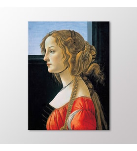 Arty Tablo Portrait Of Simonetta Vespucci Tablo (Karışık)