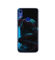 Örümcek Adam Tasarım Süper Şeffaf Silikon Telefon Kılıfı Huawei Honor 8A 