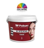 Polisan Elegans Extra Yarı Mat Silikonlu İç Cephe Boyası 15 Lt (Zengin Gri)