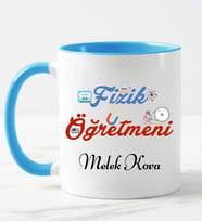 Fizik Öğretmeni  Kupa Bardağı Mavi