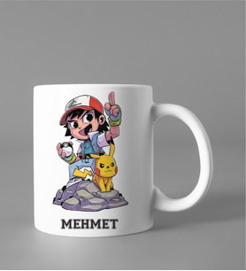 Pokemon Kupası Kişiye Özel