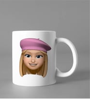 Emoji Kız Stiker Kupası