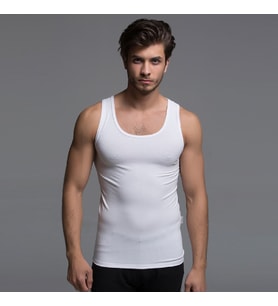 Thermoform Bambu Erkek Atlet Beyaz