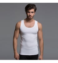 Thermoform Bambu Erkek Atlet Beyaz