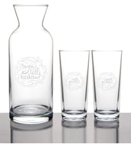 BK Gift Kişiye Özel Huysuz Ve Tatlı Kadın Rakı Karaf Seti