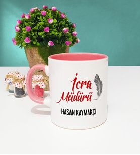 İcra Müdürü Kupa Bardak Pembe