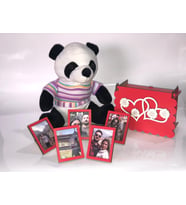 Sevgililer Gününe Özel PandalıFotoğraf Bombası Set