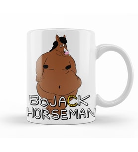 Bojack Horseman  Kupa Bardak Porselen