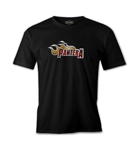 Pantera - Logo Siyah Erkek Tshirt