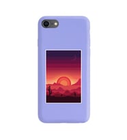 Lila Lansman Telefon Kılıfı Iphone 7