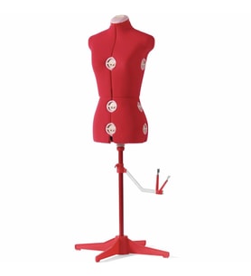 Singer Model 150 Profesyonel Dikiş Prova Mankeni (Kırmızı)