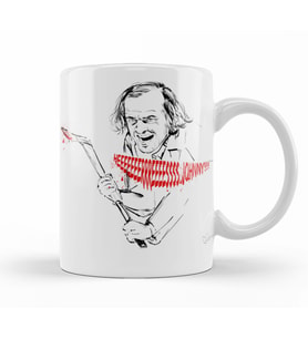 The Shining Here's Johny Kupa Bardak Porselen