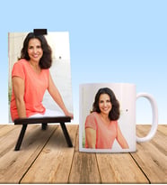 Annelere Özel Fotoğraf Baskılı Kupa Bardak Ve 10x15 Fotoğraf Baskı