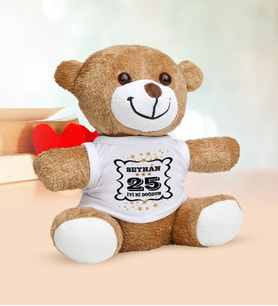 BK Gift Kişiye Özel İsimli Doğum Günü Peluş Ayıcık - 1