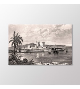 Arty Tablo Bodrum Kalesi ve Limanı, Muğla Tablo (Karışık)