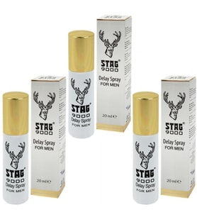 Stag 9000 GECİKTİRİCİ SPREY 3 ADET %100 Orjinal Ürün - ÜCRETSİZ KARGO