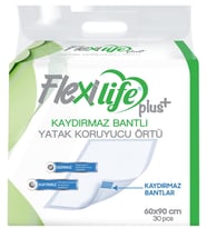 Flexi Life Hasta Alt Açma Yatak Koruyucu Örtü 60*90 Cm (İç Adet 30 Adet) Kaydırmaz