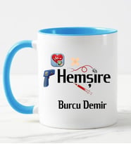 Hemşire Kupa Bardağı Mavi