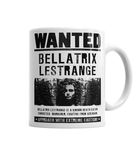 Harry Potter Wanted Bellatrix Kupa  Bardak Porselen