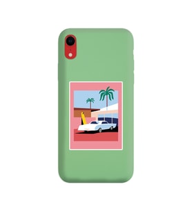 Yeşil Lansman Kılıf iPhone XR