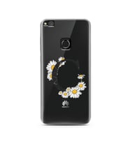 Papatya Harf Tasarım Süper Şeffaf Silikon Telefon Kılıfı Huawei P9 Lite (2017)  