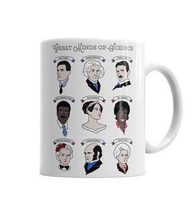 Great Minds Of Science Kupa  Bardak Porselen