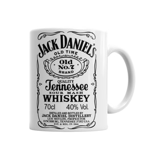Jack  Daniels  Kupa Bardak Porselen