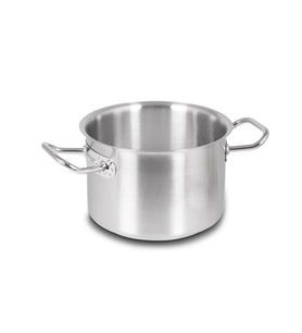Kapp Kapaksız Çelik Tencere - Silindirik 30x20 cm - 14,1 Lt (Metal)